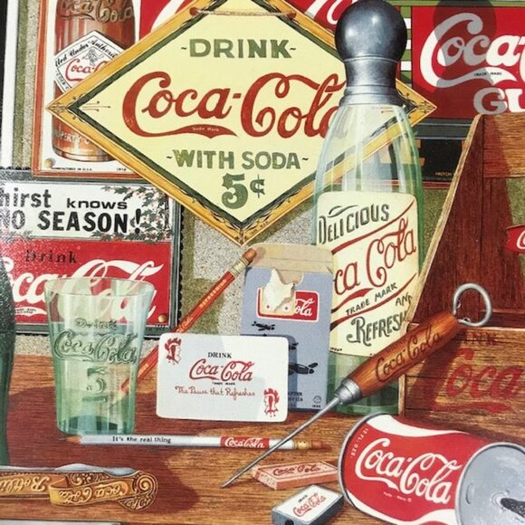 NWOT Vintage Coca-Cola Limited Edition 'Through the Years' Tray - Picture 6 of 13